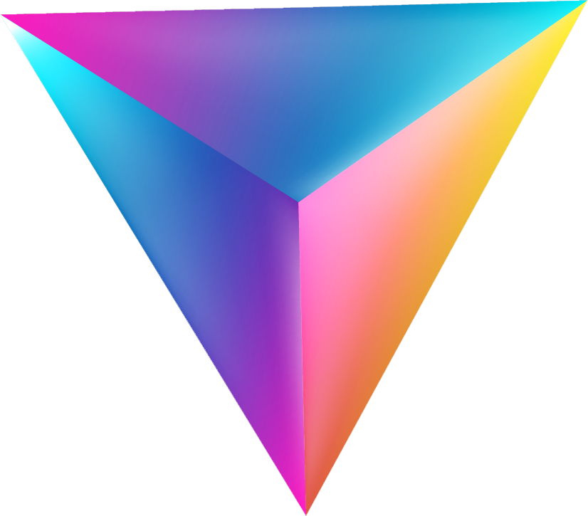 triangle icon element